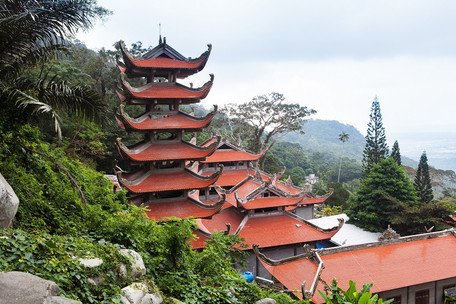 A Pagoda in Ta Cu mountain, Mui Ne
