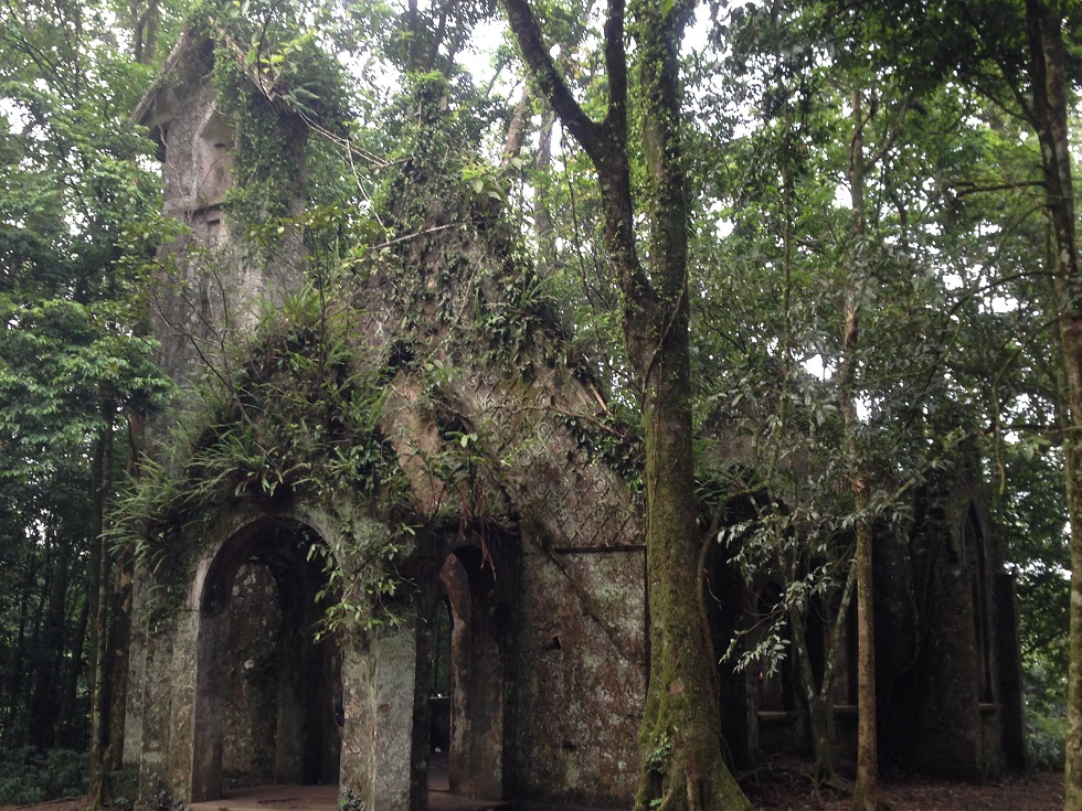 An old church that were used during the time of French colonization