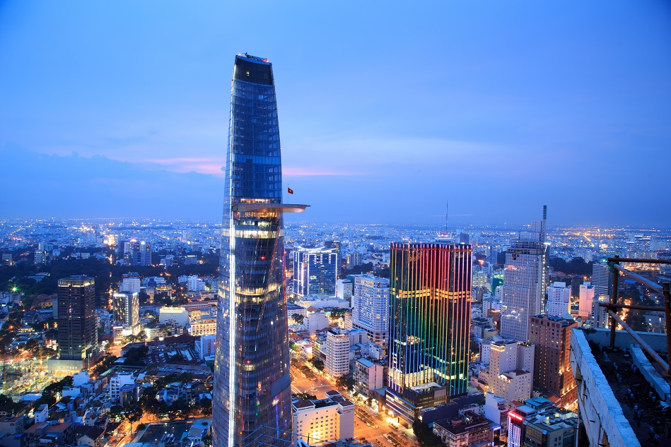 Bitexco Financial Tower in Ho Chi Minh city