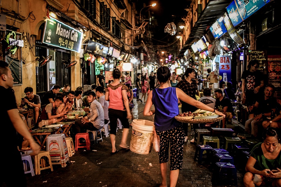 Enjoy the nightlife in Hanoi