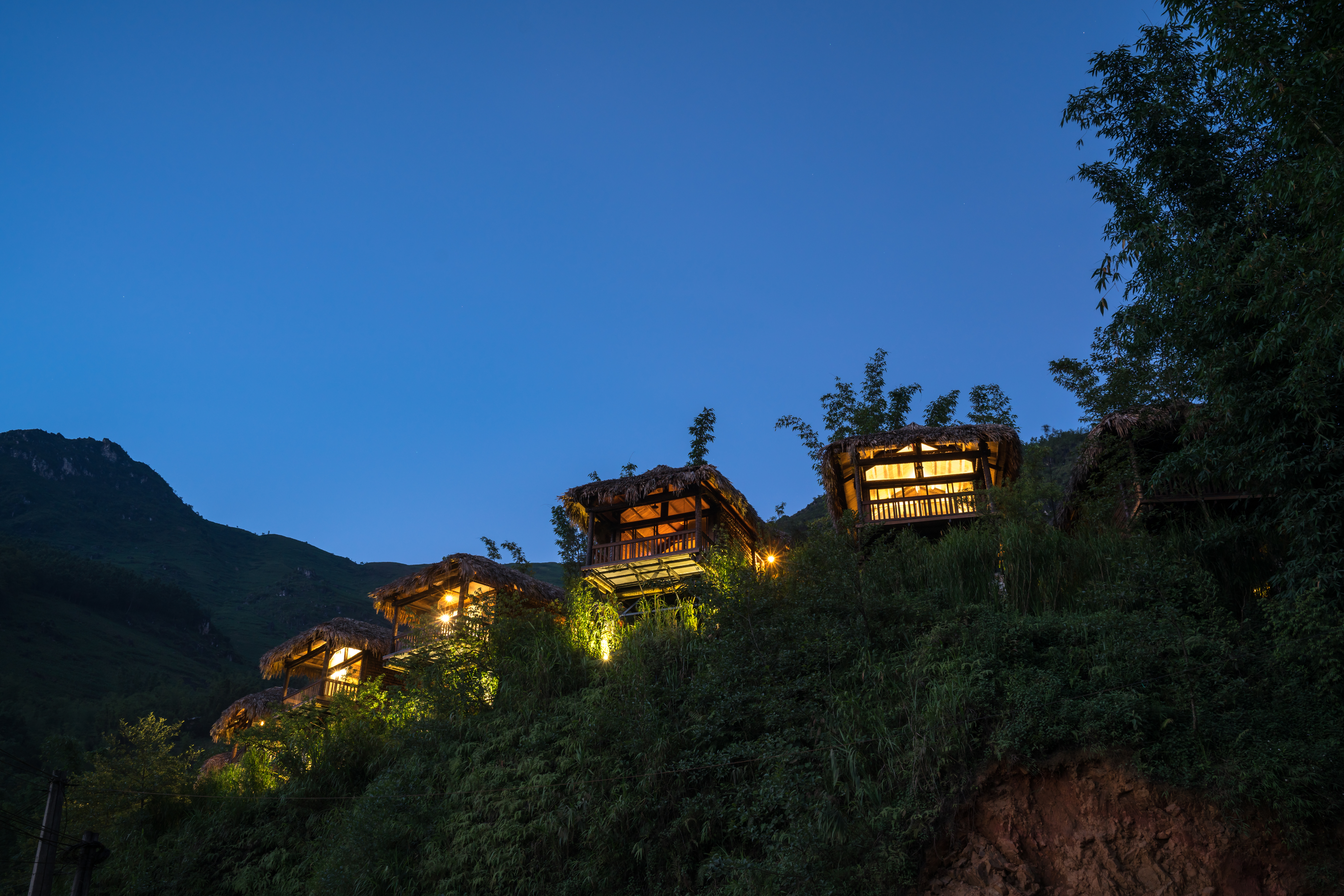 Homestay with light in Sapa