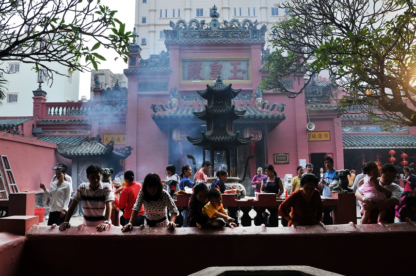 Jade Emperor Pagoda. Ho Chi Minh city, Vietnam