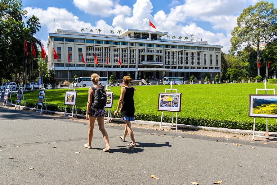 Reunification Palace in Ho Chi Minh city