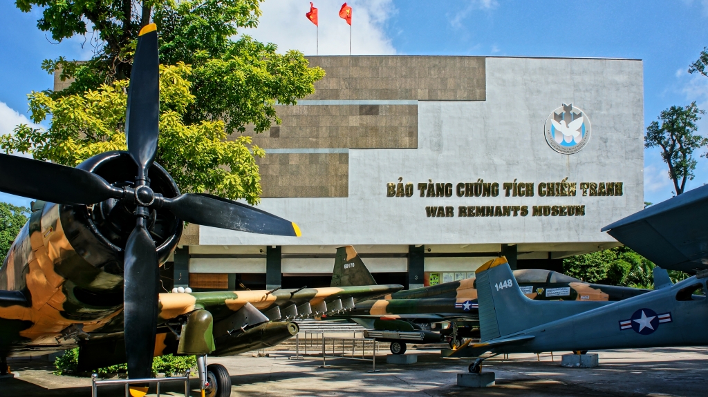 War Remnants Museum in Ho Chi Minh city, Vietnam