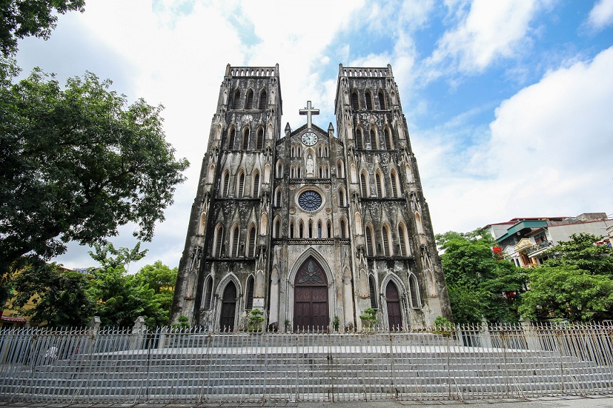 St Joseph's Cathedral in Hanoi