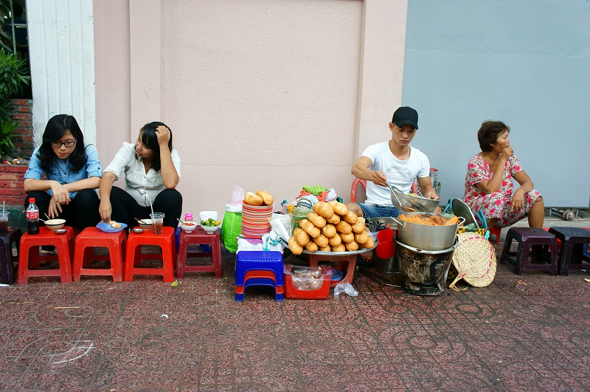 Vietnamese street food - Ho Chi Minh city