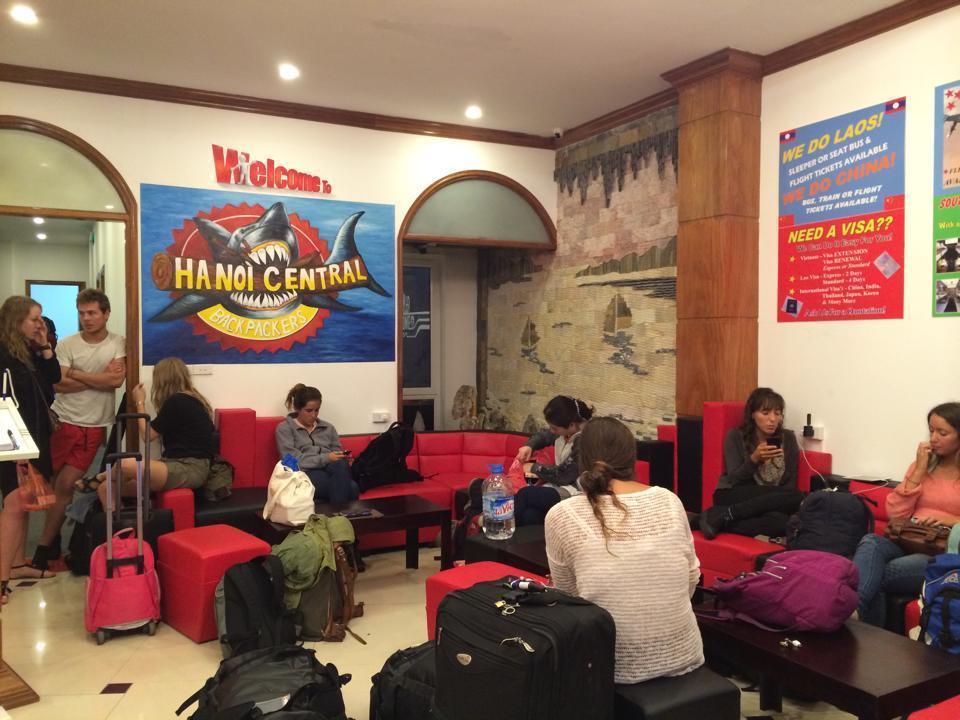 Central Backpackers Hostel in Hanoi city