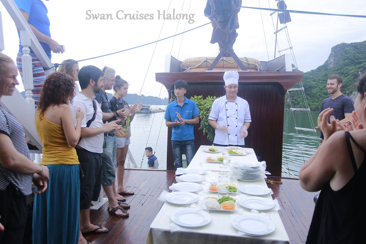 Cooking Classes in Halong Bay (Thanks for the photo from swancruiseshalong.com)