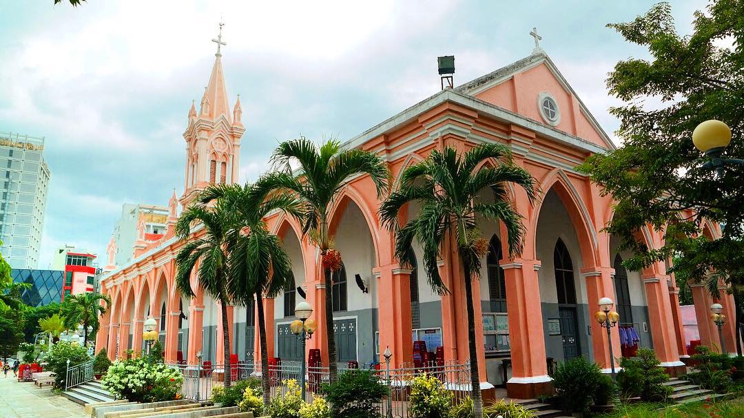 Da Nang Cathedral in Da Nang city