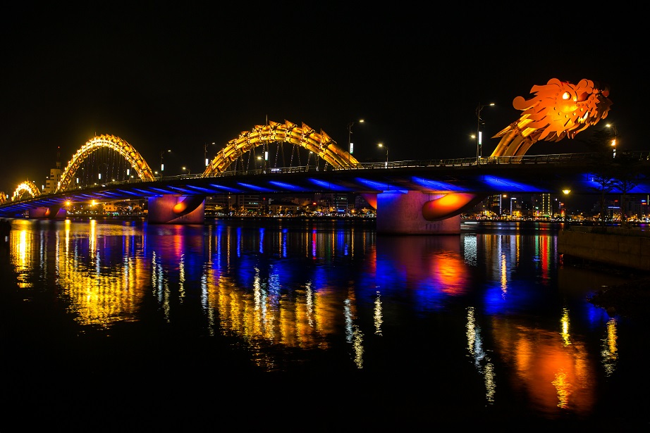 Dragon Bridge ( Rong Bridge) in Da Nang city