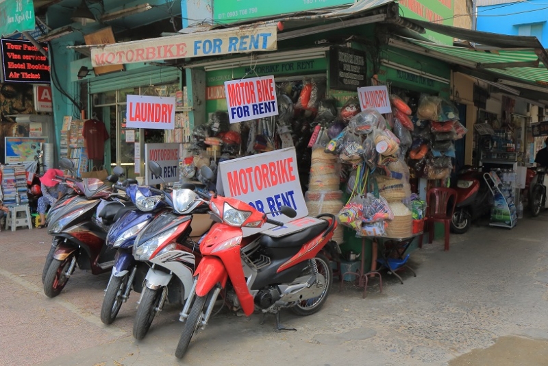 Motorbike rental in Ho Chi Minh City