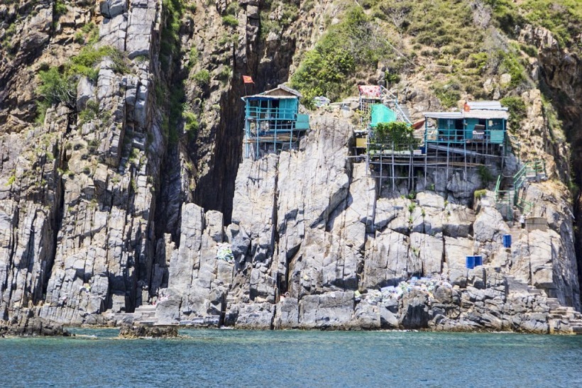 Salanganes Island in Nha Trang Bay