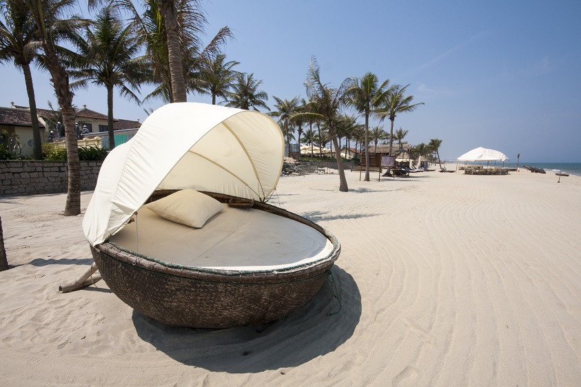 Cabana on Cua Dai Beach, Hoi An, Vietnam
