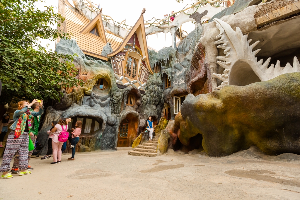 Crazy House (Hang Nga Guesthouse) in Dalat city, Vietnam