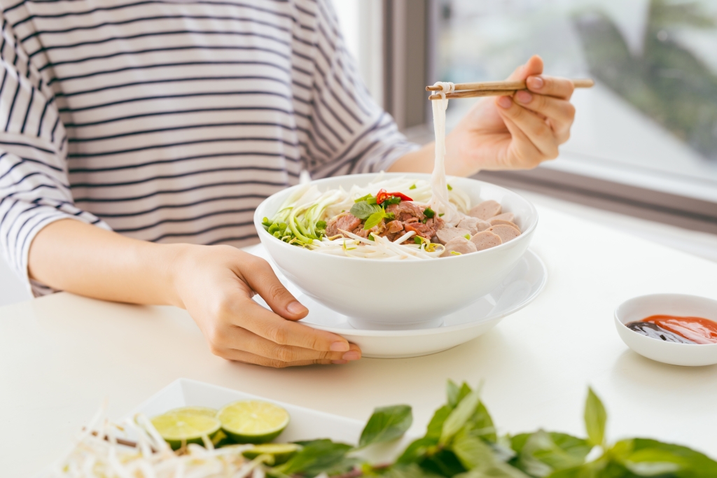 Enjoy your Pho (Vietnamese noodle)