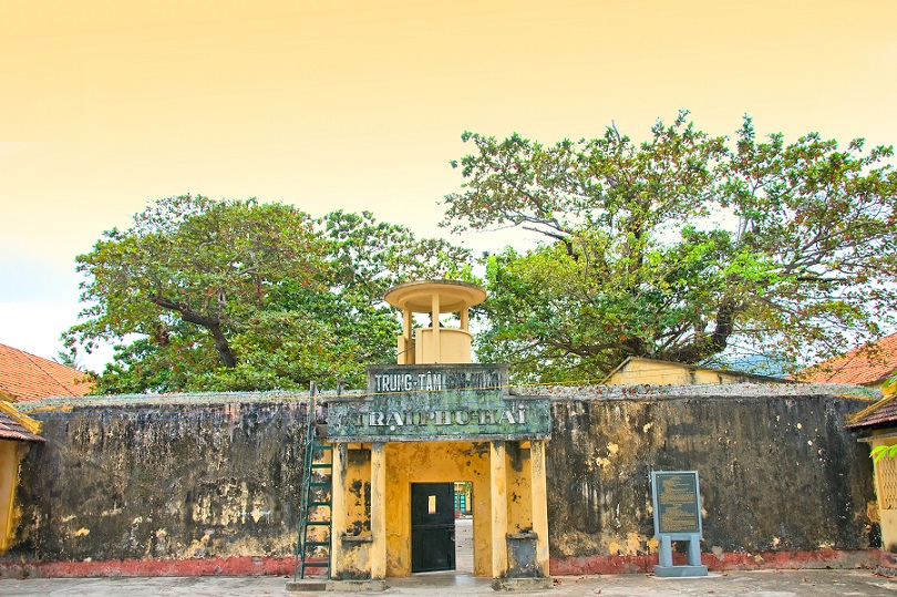 Phu Hai prison's entrance in Con Dao island, aka Poulo Condore