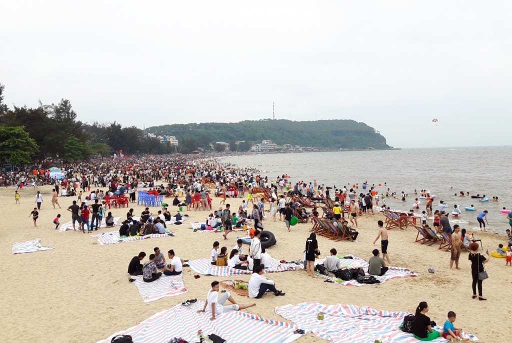 Do Son Beach in Hai Phong city