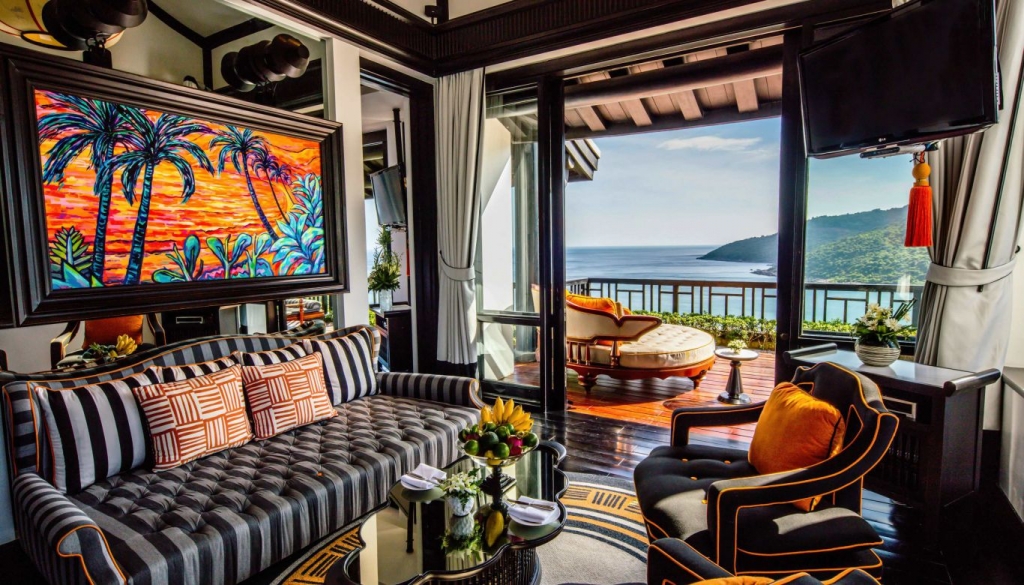 Heavenly Penthouse Living Room - Intercontinental Hotel Da Nang