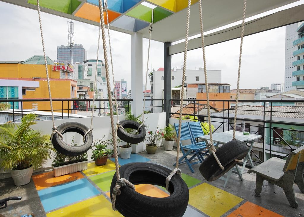 Saigon Backpacker’s Hostel @ Cong Quynh - Rooftop