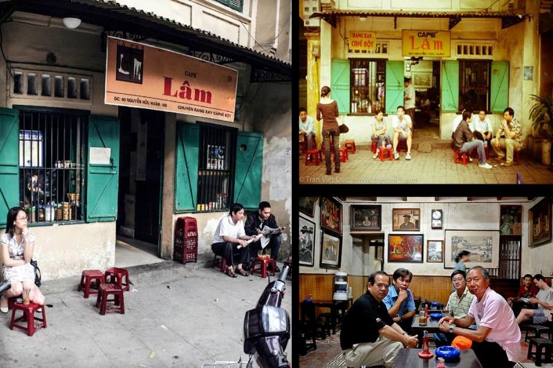 Café Lâm – 60 Nguyễn Hữu Huân, Hanoi