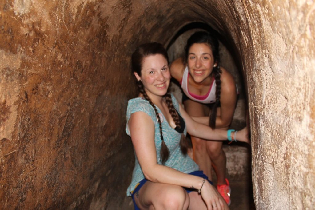 Tourists discovering Cu Chi tunnels - Ho Chi Minh city