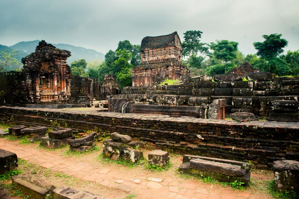 My Son - Ancient Hindu temples of Cham culture in Vietnam near the cities of Hoi An and Da Nang.