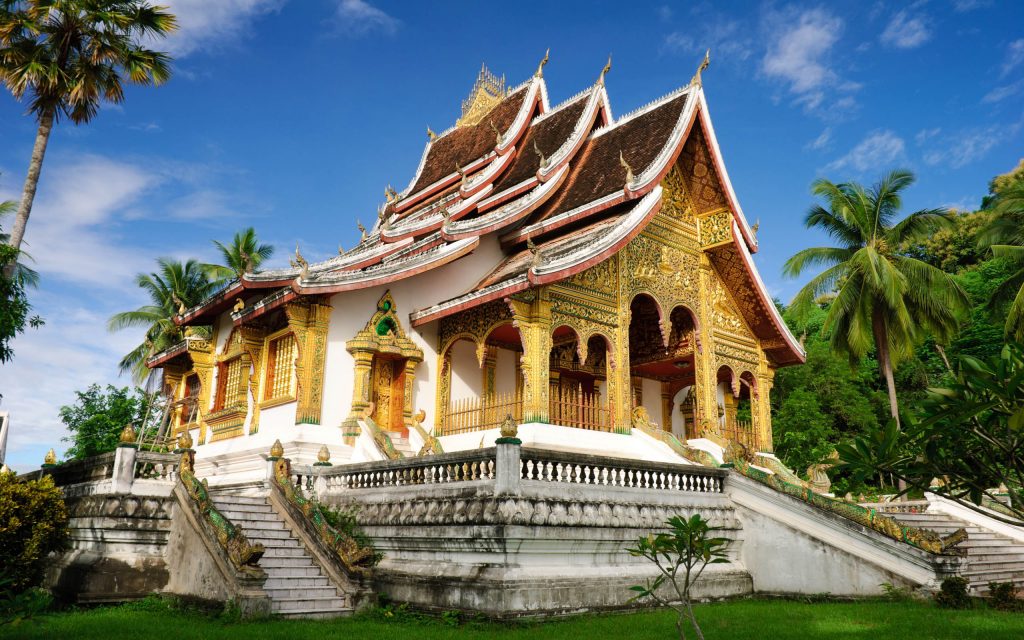 The Royal Palace in Luang Prabang, Laos